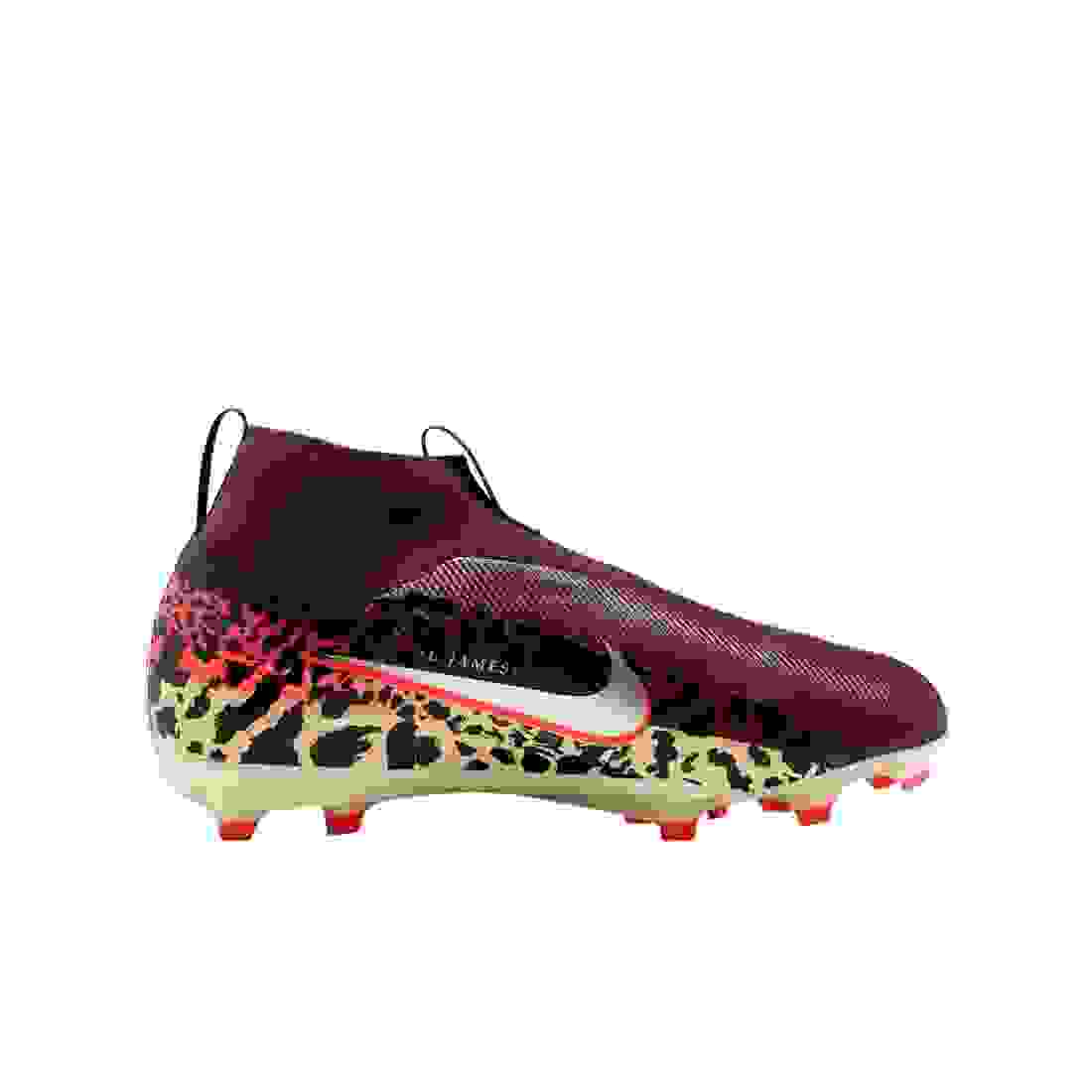 Nike United Mercurial Superfly 10 A MG Grade School Kids' "Burgundy/Red/Fossil/Silver" Soccer Cleat